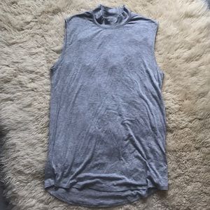Athleta mock neck tank top